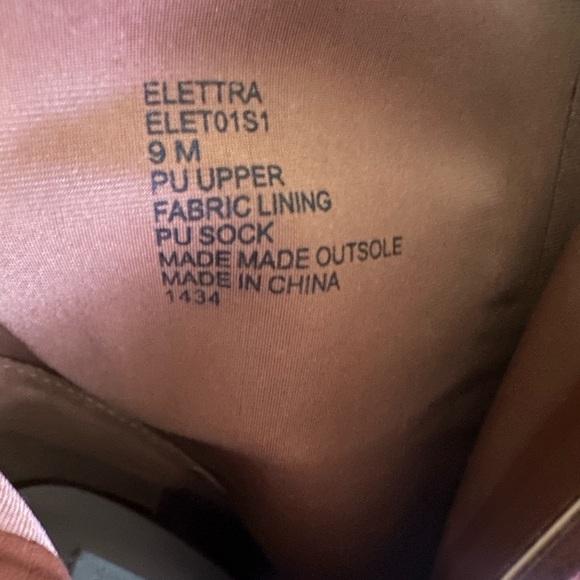 Elegant Brown Peep-Toe Ankle Boots - Picture 4 of 4